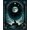 Black, Pattern 14, variant on ODIKA 8'x10' Washable Area Rug Non-Shedding, Easy Care, Halloween Gothic Mushroom Academia Moody Witchy Artifact Funky for King Size Bedroom Under Bed, Master Suite