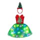 thumbnail image 1 of Vestido de de Navidad para niñas, vestido de fiesta de Navidad iluminado con diadema, luces LED, disfraz de Navidad para juegos de , SG, 1 of 9