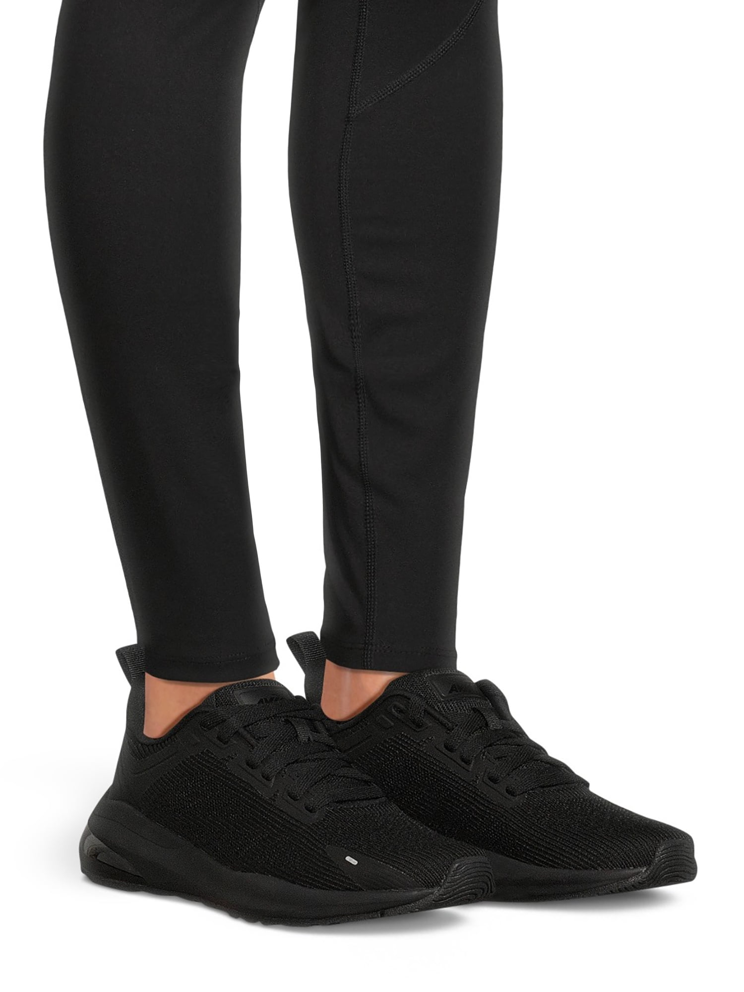 Avia Black Slip-On Knit Loafers Drift Knit Slip-on // Black Flyknit – A. VEER main image 4