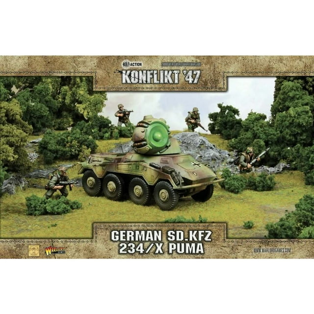 Bolt Action: Konflikt '47 - German Sd.Kfz 234 / X Puma Neuf