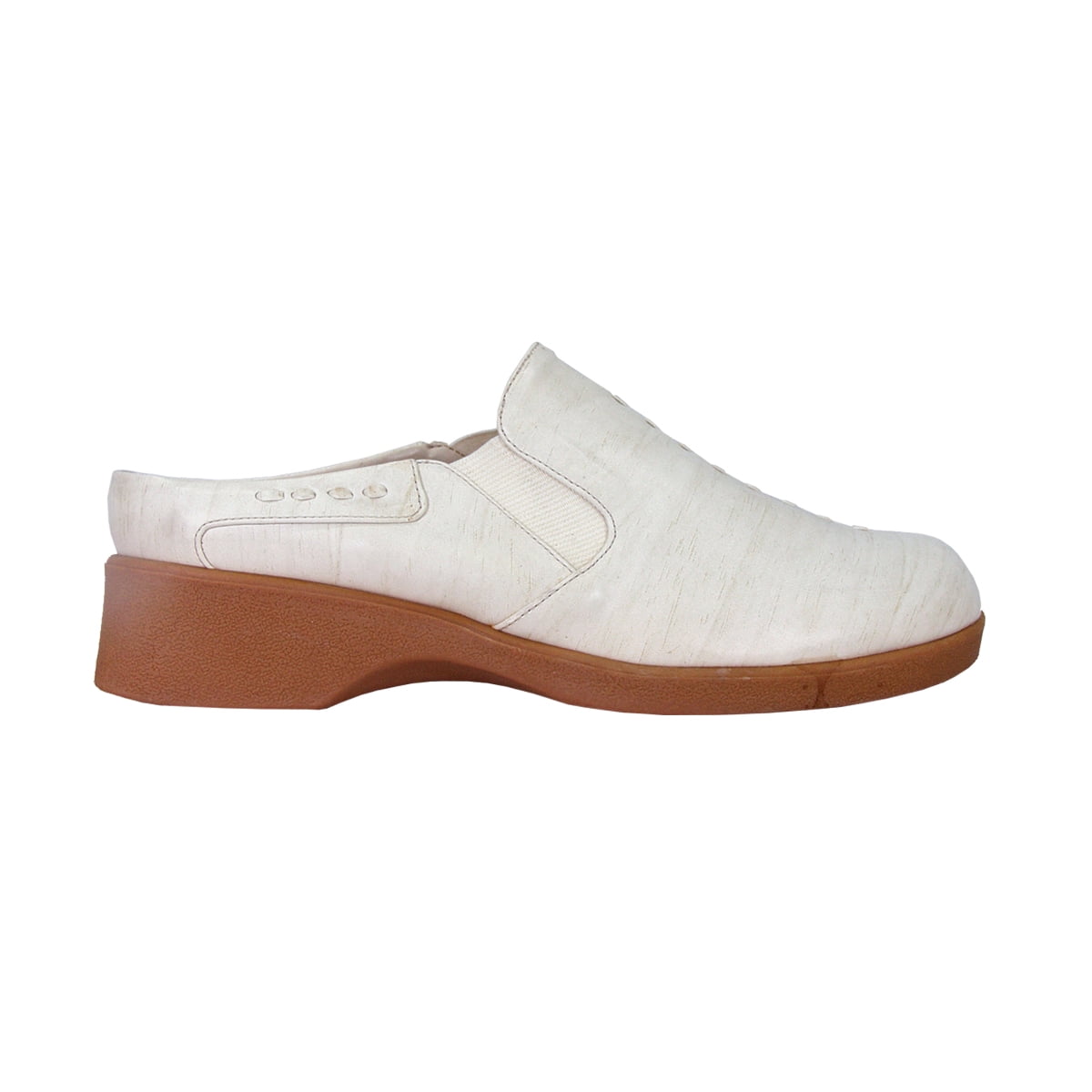 FUZZY Glenda Women Extra Wide Width Comfort Squared Toe Clogs