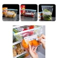 thumbnail image 1 of 15/20/25Pcs Food Freezer Bag Date Recordable Transparent Food Grade Preservation Reusable Refrigerator Vegetable And Fruit Storage Bag Kitchen Organizer, 1 of 8