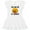 AA-White, variant on Inktastic You Had Me at Burger Girls Toddler Dress