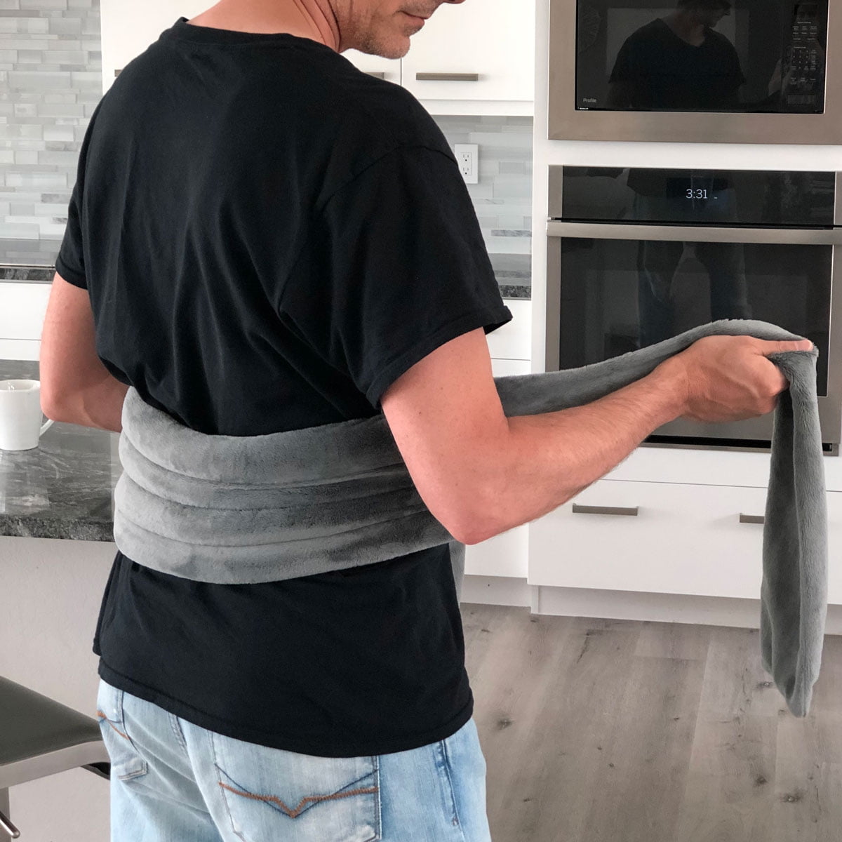 Huggaroo Comfort Cordless Heating Pad for Neck and Shoulders