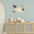 thumbnail image 4 of Stupell Industries Bohemian Deserted Beach & Palms White Framed Giclee Art, 24 x 16, by Noah Bay, 4 of 8