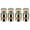 Gold 4Pcs, variant on 2.4Bar 36PSI Tire Pressure Monitor Sensor Indicator Easy To Read 3 Color Eye Alert Tyre Valve Caps Pressure Monitor Indicator for Cars Motorcycles Trucks (Silver 4Pcs)
