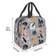 thumbnail image 3 of Disketp Dog for Insulated Lunch Bag for Women and Men, Perfect for Work, Hiking, Picnic, 3 of 8