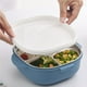 thumbnail image 4 of Billuyoard Fiambrera Universal Multi-rejilla 400ml Acero inoxidable Aislamiento térmico Contenedor de alimentos Conservación de comidas Portador Mostrada Azul, 4 of 6