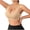 Beige, variant on Sports Bras for Women High Support Wide Strap Sports Bra Seamless Wireless Padded Crop Tank Tops for Running Yoga Workout Black XXL