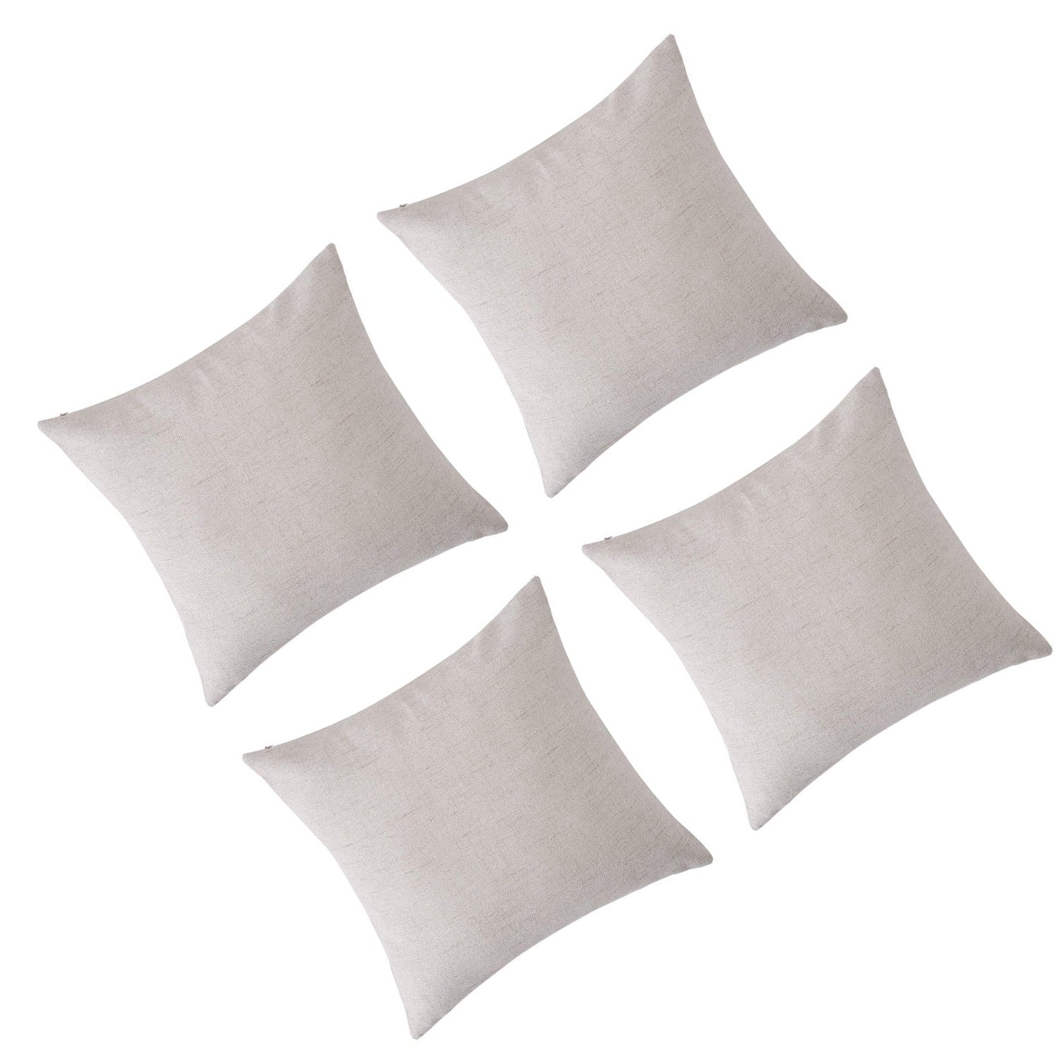 6pcs 18" x 18" Linen Sublimation Blank Pillow Case Cushion Cover 