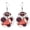 B, variant on Wooden Football Sport Dangle Earrings for Women Vintage Cheer Leader Game Drop Earring Outfits Sports Players Fans Gifts