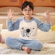 thumbnail image 3 of Conjuntos de pijamas de invierno para niños, pijamas cálidos para Niñas Grandes, ropa de dormir de franela de lana para adolescentes, ropa de dormir para niños, ropa de casa para niños, 3 of 5