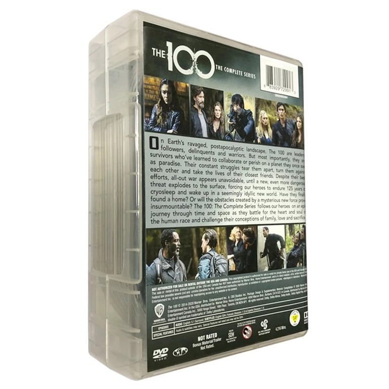 The 100: Complete Drama Series Seasons 1-7, NTSC Format, 24 Discs