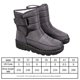 thumbnail image 2 of Botas Mujer Tobillo Plataforma Cortavientos Antideslizantes para Viajes al Aire Libre (39 gris), 2 of 8