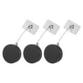 thumbnail image 5 of Worgeous  3 Pcs Door Latches Hardware Heel Clip Belt Protection Black, 5 of 8