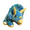 Blue-11.8in, variant on Cute Triceratops Plush, Dinosaur Stuffed Animal, Gifts for Kids, Cuddlekins 11.8"