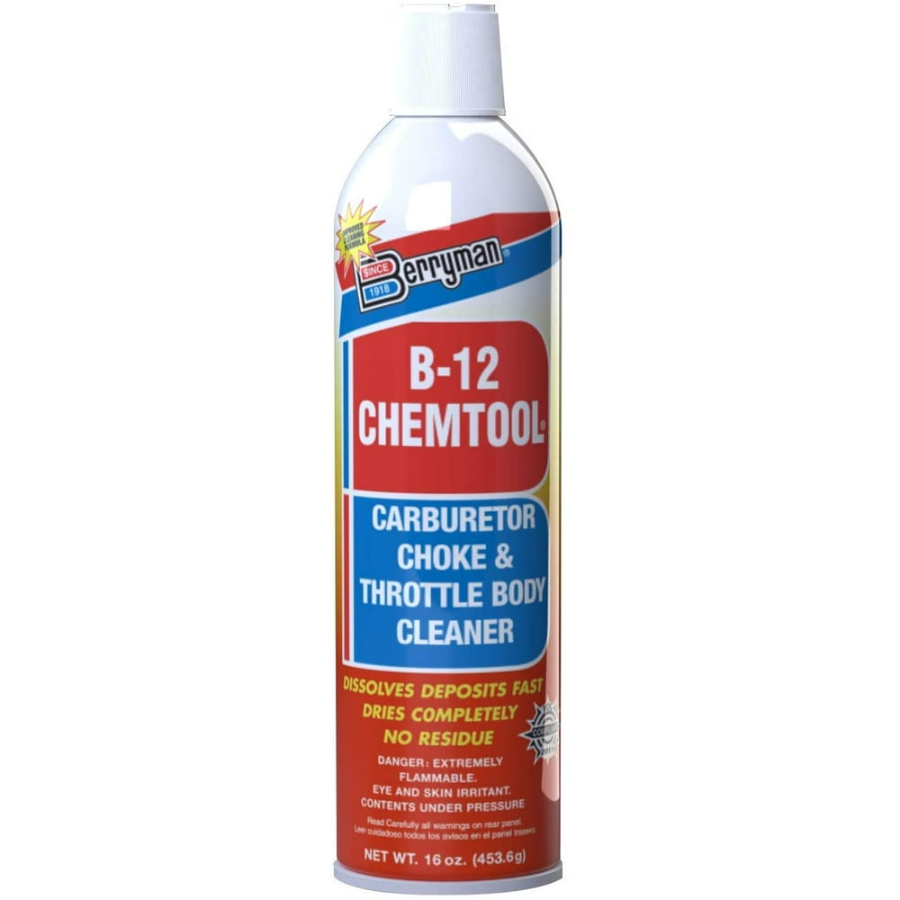 Berryman 0117C B12 CHEMTOOL Carburetor/Choke Cleaners, 16 oz. Aerosol