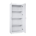 thumbnail image 4 of Manhattan Comfort Hopkins Modern Storage Closet 3.0 in White, 4 of 4