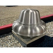 CAPTIVE-AIRE Direct Drive Centrifugal Downblast Roof Mounted Exhaust Fan with Speed Control- 19 Fan Base, 0.060 HP 115 Volt Single Phase Motor (DR-10HFA)