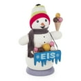 thumbnail image 2 of Pinnacle Peak Trading German Wood Snowman Ice Cream Vendor Incense Burner 5 Inch, 2 of 2