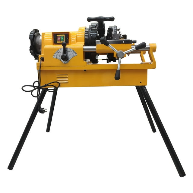 Electric Pipe Threader Threading Cutter Desktop Silk Machine 3 Inch 220V