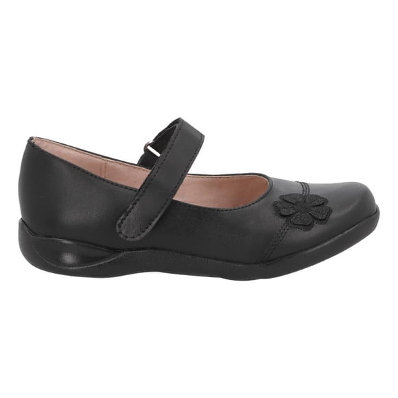 Zapato Escolar Niña Formales Escolares Eh negro 19.5