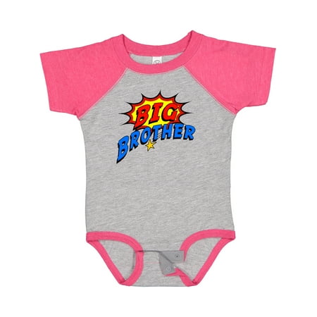 

Inktastic Big Brother Superhero Gift Baby Boy Bodysuit