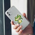 thumbnail image 4 of Cartoon animal frog stickers, set of 50, waterproof and UV resistant, for gadgets., 4 of 5