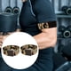 thumbnail image 1 of Correas de bandas de oclusión, bandas de brazo trenamiento de fuerza de liberación rápida, bandas elásticas de bíceps para gimnasio en casa, Verde DYNWAVEMX Brazaletes, 1 of 8