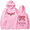 pink, variant on Stray Kids SKZ 2025 Dominate World Tour Merch Unisex Casual Hoodie