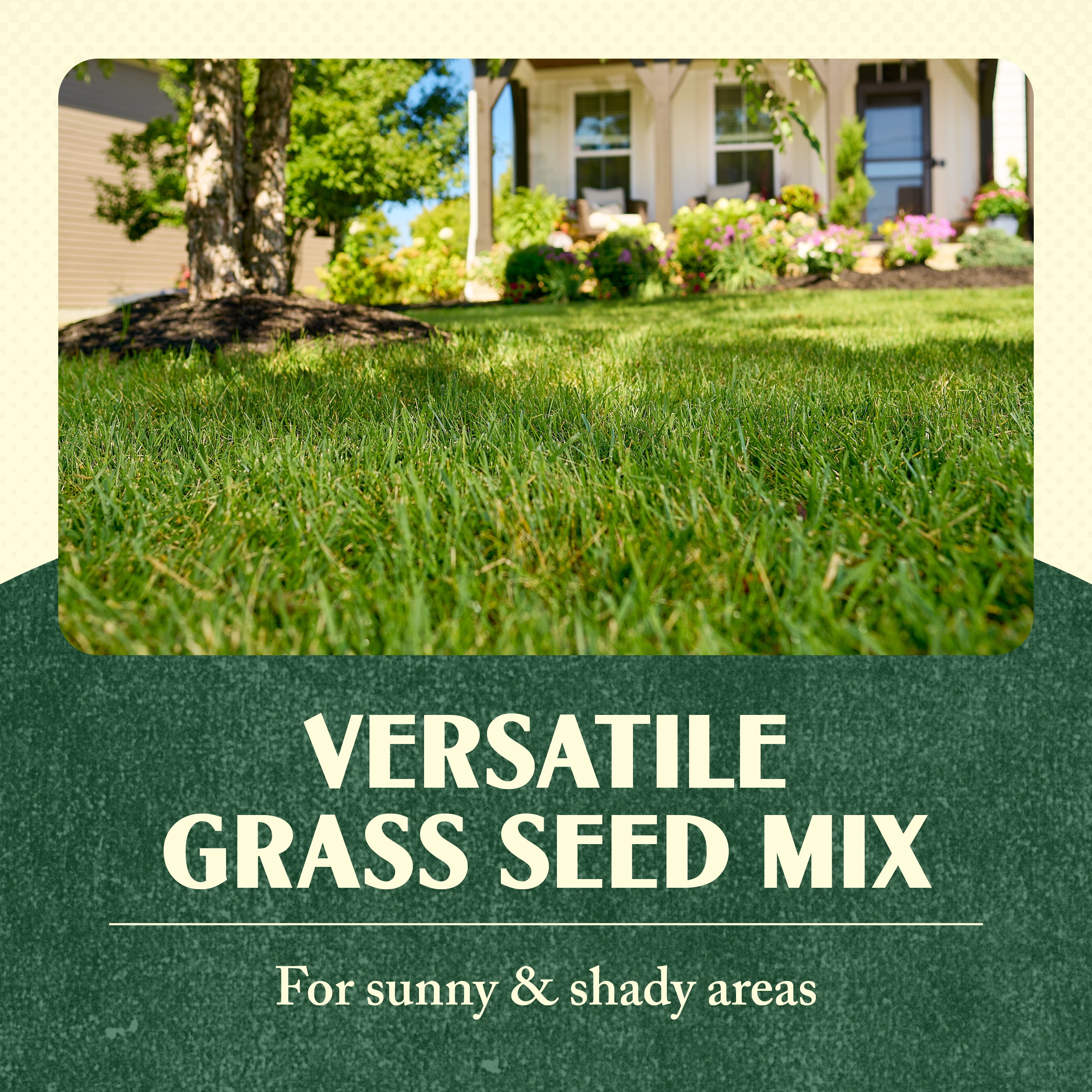 Scotts Heritage Grass Seed Sun & Shade Mix, 7 lbs.