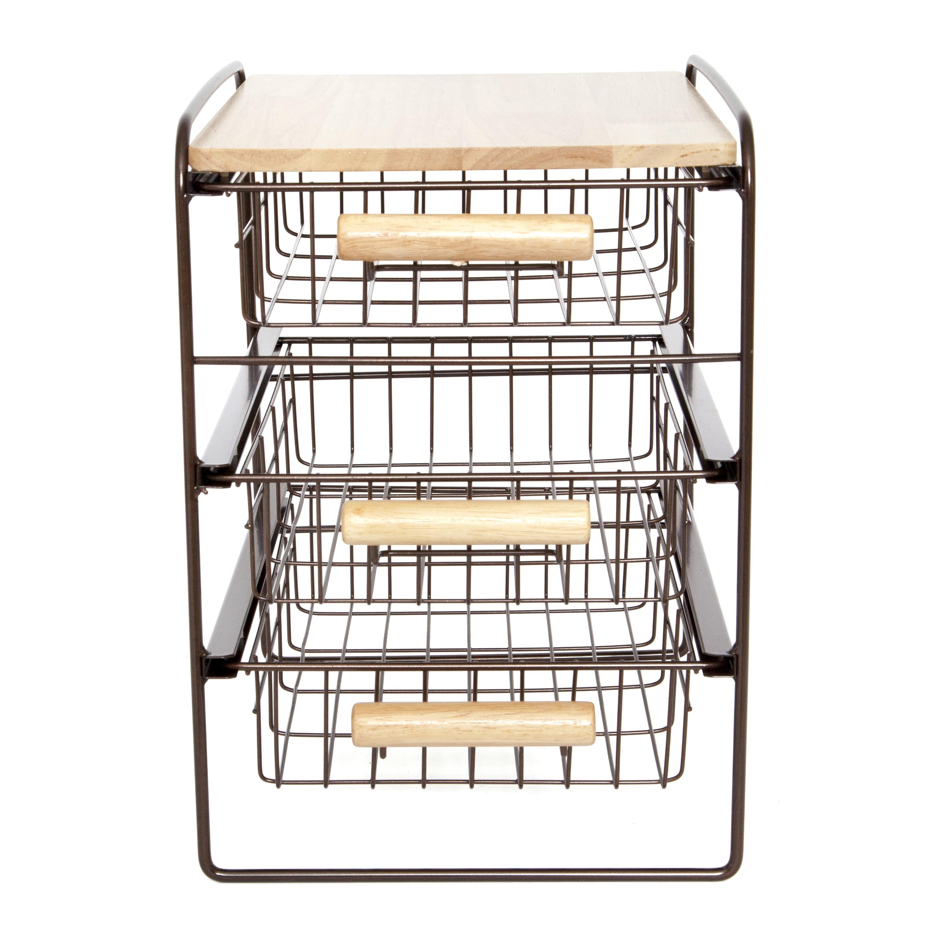 sliding basket drawers