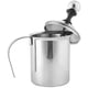 thumbnail image 4 of Espumador de leche manual profesional, acero inoxidable, tecnología de microespuma para una textura cremosa, adecuado para capuchinos y chocolate caliente, 400 ml, 4 of 8