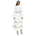 thumbnail image 2 of Sxiwei Women's Clergy Robe Church Cassock Cosplay Costume Choir Maxi Dress Liturgical Pastor White XXL, 2 of 7