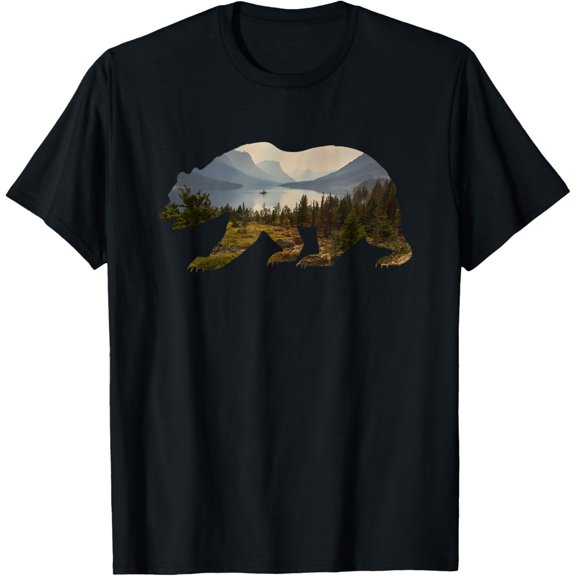 Preserve & Protect Vintage National Park Bear Wildlife T-Shirt100% cotton short-sleeved shirt for both men and women