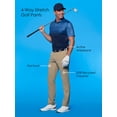 thumbnail image 2 of Ben Hogan Men's and Big Men's Flex 4-Way Stretch Golf Pants with Active Waistband, Sizes 28-50, 2 of 8