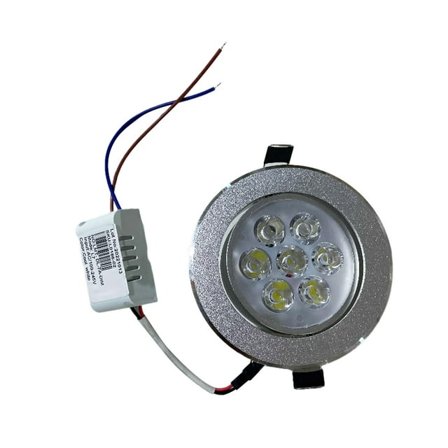 Kearding 7 * 1W DimmableLED Luz de techo Foco empotrable Downlight Blanco frío 100-245V Iluminación y accesorios No.1 Kearding HA024076-01