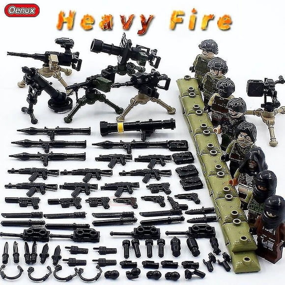 New Arrival Military Jeeped Car Vehicle Model Building Block Mini Army Soldiers Figures Enlighten Brick Moc Toy For Kids Gift-Vinsniv