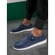 thumbnail image 2 of Men Lace Up Design Slip On Loafers, Fashionable Outdoor Fabric Boat Shoes, 2 of 4