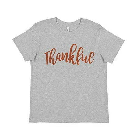 

7 ate 9 Apparel Baby s Thankful Thanksgiving Shirt Grey