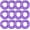 Purple, variant on 12 Pcs Adult Pool Floats Inflatable Glitter Swim Rings Round Floating Tubes for Summer Beach Pool Party Supplies(White,29.5" l X 29.5" w)