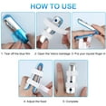 thumbnail image 4 of 11 Pieces Finger Splints Set, Include 6 Metal Finger Support Finger Stabilizer With Soft Foam And 5 Pieces Plastic Finger Splint Mallet Finger Support For Adults And Children, Different Sizes, 4 of 7