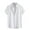 White, variant on Dagugfen Mens Tops Ribbed Short Sleeve Button up Shirts Lapel Neck Loose Summer Casual Comfy Tee Tops