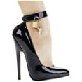 thumbnail image 2 of Ellie Shoes E-8267 6" Heel Women's Fetish Pump With Lock & Key., 2 of 2