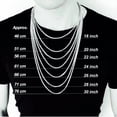 thumbnail image 6 of 3MM-10MM Stainless Steel Cuban Chain Necklace For Men Male Neck Jewelry Accessories, 6 of 6