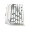 thumbnail image 4 of Retro Typewriter Keyboard,Typewriter Mechanical Keyboard 83 Mechanical Keyboard Typewriter Keyboard Compact and Lightweight, 4 of 9
