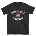 thumbnail image 1 of Little Chute Wisconsin Patriot Men's Cotton T-Shirt, 1 of 1