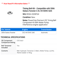 thumbnail image 2 of Timing Belt Kit - Compatible with 2006 Subaru Forester 2.5L H4 SOHC GAS, 2 of 2