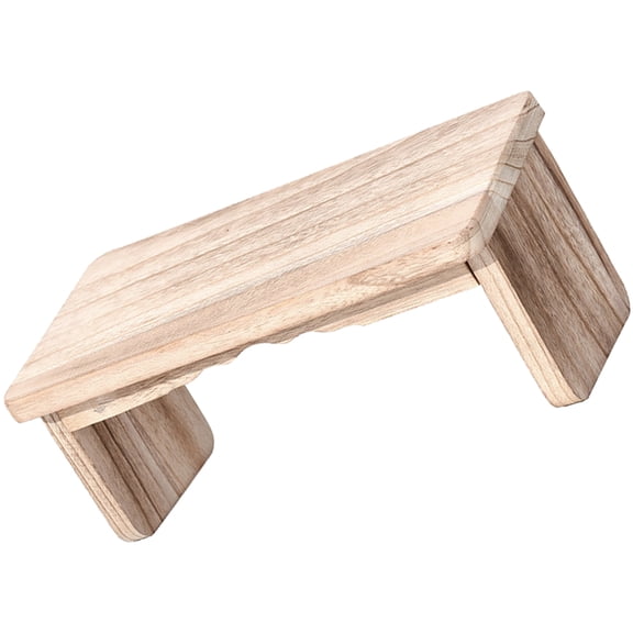 Masteelf Meditation Stool with Durable Wood for Yellow Small Size Portable Foldable 12.5x12.5x15 Inches
