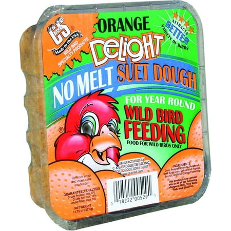 (Pack of 2), C&S CS12529 Suet Dough Org Delight 11.75 Ounce,whatDJEA-4789